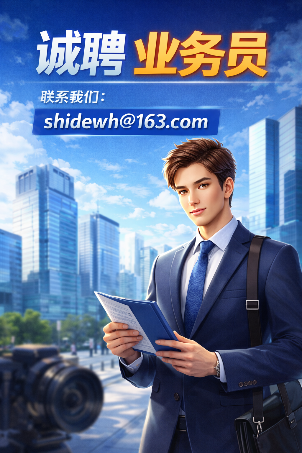 招聘业务员（全职/兼职均可）