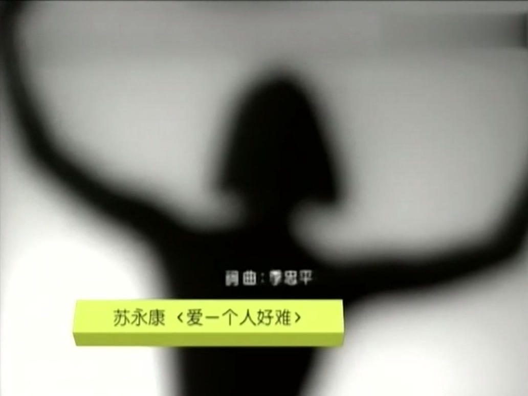 苏永康 - 爱一个人好难